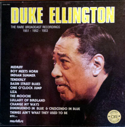 Duke Ellington - The Rare Broadcast Recordings 1951 - 1952 - 1953 (3xLP + Box)