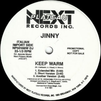 Jinny - Keep Warm (12", Promo)