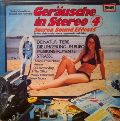 No Artist - Geräusche In Stereo 4 (Stereo Sound Effects) (LP, RE)