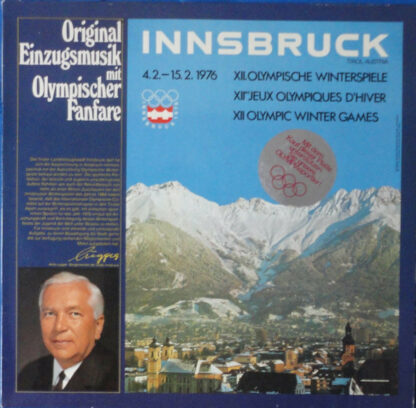 Stadtmusikkapelle Wilten Unter Der Leitung Von Sepp Tanzer - Original Einzugsmusik Mit Olympischer Fanfare - Innsbruck XII. Olympische Winterspiele 1976 (LP, Album)