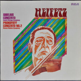 Heifetz*, Sibelius*, Prokofieff* - Concerto / Concerto No. 2 (LP, Comp)