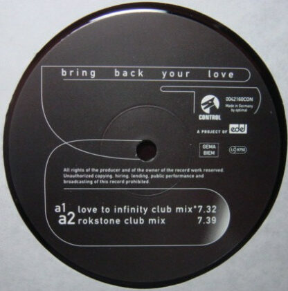 Undercover - Bring Back Your Love (12", Maxi)