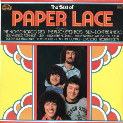 Paper Lace - The Best Of Paper Lace (LP, Comp, Blu)