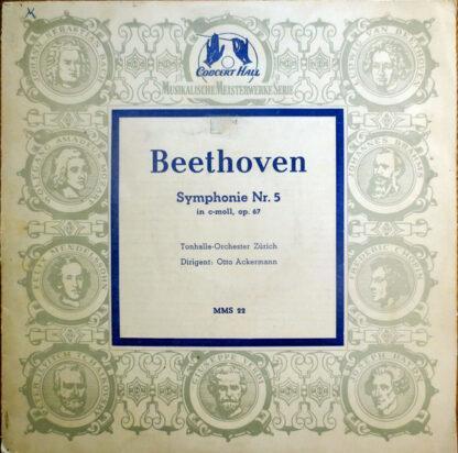 Beethoven* - Tonhalle-Orchester Zürich Dirigent: Otto Ackermann - Symphonie Nr. 5 In C-moll, Op. 67 (10")