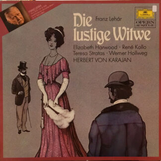 Franz Lehár - Elizabeth Harwood, René Kollo, Teresa Stratas, Werner Hollweg / Karajan* - Die Lustige Witwe (LP, Album)