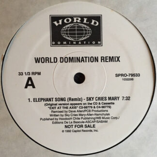 Sky Cries Mary / Low Pop Suicide w/ Contagion - World Domination Remix (12", Promo)
