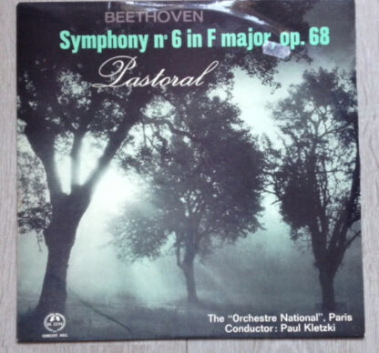 Beethoven* - The "Orchestre National", Paris*, Paul Kletzki - Symphonie N° 6 In F Dur, Op. 68 - Pastorale (LP, Album, Mono)
