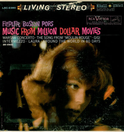 Fiedler* / Boston Pops* - Music From Million Dollar Movies (LP, Album, RE)