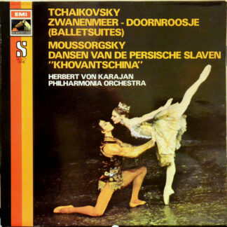 Tchaikovsky* / Mussorgsky*, Herbert von Karajan, Philharmonia Orchestra - Swanlake, Cinderella / Dances From Khovantschina (LP, Comp)