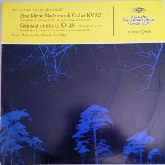 Wolfgang Amadeus Mozart - Berliner Philharmoniker, Karl Böhm - Eine Kleine Nachtmusik G-dur KV 525 / Serenata Notturna KV 239 (10", Mono)