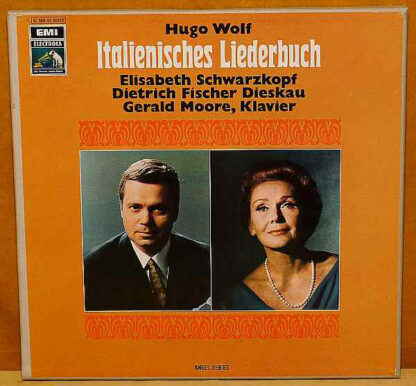 Hugo Wolf / Elisabeth Schwarzkopf, Dietrich Fischer-Dieskau, Gerald Moore - Italienisches Liederbuch (2xLP)