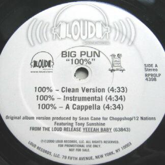 Big Pun* - 100% (12", Promo)