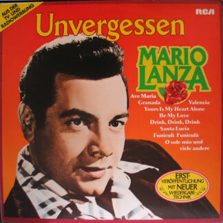 Mario Lanza - Unvergessen (LP, Comp, Mono)