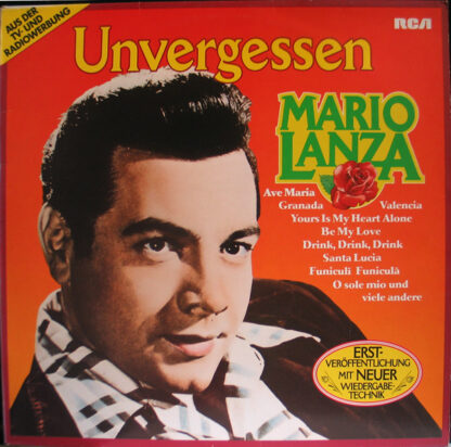 Mario Lanza - Unvergessen (LP, Comp, Mono)