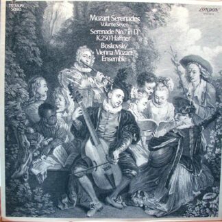 Mozart* / Vienna Mozart Ensemble* / Boskovsky* - Serenades Volume 7, Serenade No.7 In D Major, K.250 "Haffner" (LP, Album, RE)