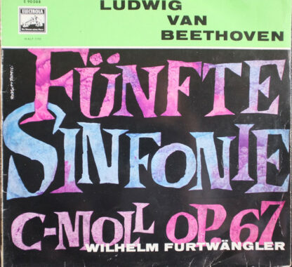 Ludwig van Beethoven - Wilhelm Furtwängler - Beethoven, Sinfonie N°5 c-moll op.67 (LP, Mono, RP)