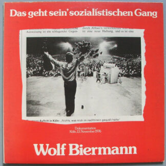 Wolf Biermann - Das Geht Sein' Sozialistischen Gang (2xLP, Album)