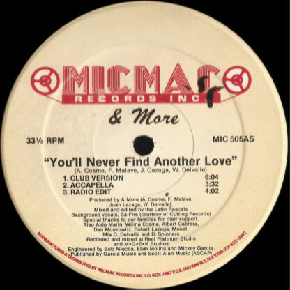 & More - You'll Never Find Another Love (12")