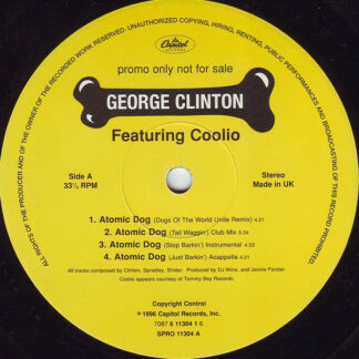 George Clinton Featuring Coolio - Atomic Dog (12", Promo)