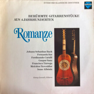 Georg Lawall - Romanze - Berühmte Gitarrenstücke Aus 4 Jahrhunderten (LP)