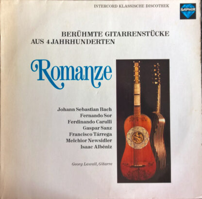 Georg Lawall - Romanze - Berühmte Gitarrenstücke Aus 4 Jahrhunderten (LP)