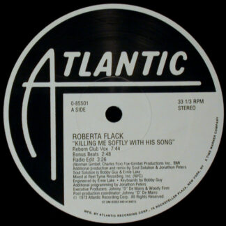 Roberta Flack - Killing Me Softly With His Song (12")