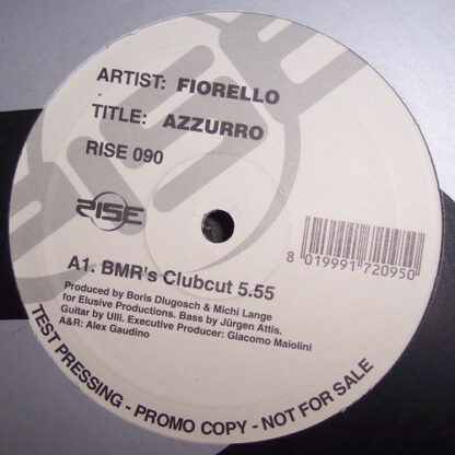 Fiorello - Azzurro (12", Promo, TP)