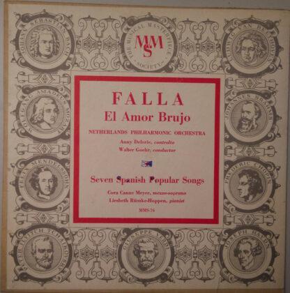 Falla* - El Amor Brujo | Seven Spanish Popular Songs (10")