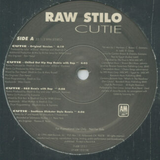 Raw Stilo - Cutie (12")