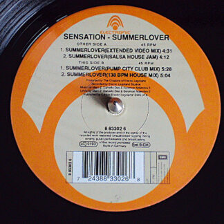 Sensation (6) - Summerlover (12")