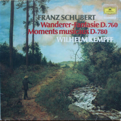 Franz Schubert, Wilhelm Kempff - Wanderer-Fantasie D.760 / Moments Musicaux D.780 (LP, RE)