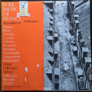 Various - Folk Music Of France (LP, Ora)