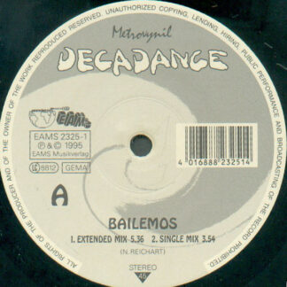 Decadance - Bailemos (12", Maxi)