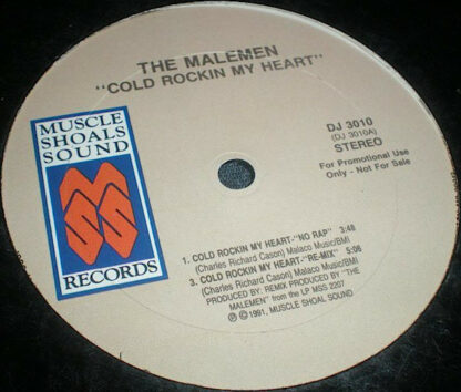 The Malemen - Cold Rockin My Heart (12", Promo)