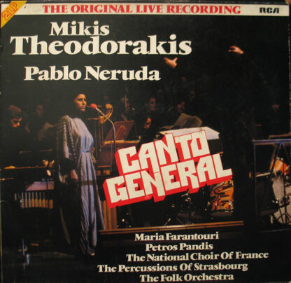 Mikis Theodorakis - Pablo Neruda - Canto General (2xLP, Album)