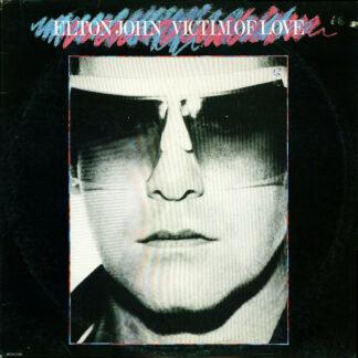 Elton John - Victim Of Love (LP, Album, Tan)