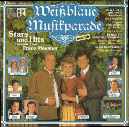 Various - Weißblaue Musikparade (LP, Comp)