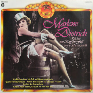 Marlene Dietrich - Ich Bin Von Kopf Bis Fuß Auf Liebe Eingestellt (LP, Comp, Mono)