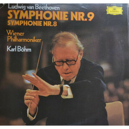 Ludwig van Beethoven, Wiener Staatsopernchor, Karl Böhm - Symphonie Nr. 9 / Symphonie Nr. 8 (2xLP, RE, Gat)