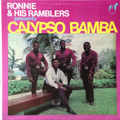 Ronnie & His Ramblers* - Calypso Bamba (LP, Album, Blu)