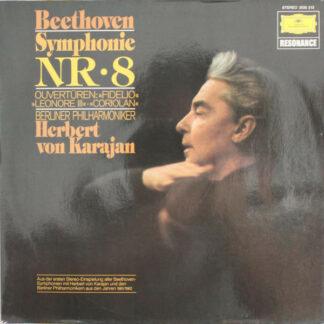 Beethoven* – Berliner Philharmoniker, Herbert von Karajan - Symphonie Nr. 8 (LP)