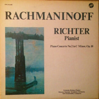 Rachmaninoff*, Sviatoslav Richter, Moscow National Symphony Orchestra*, Kiril Kondrashin - Piano Concerto No. 2 In C Minor, Op. 18 (LP, Album)