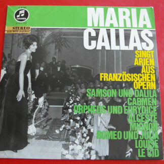 Maria Callas - Maria Callas singt Arien aus französischen Opern (LP, Album)