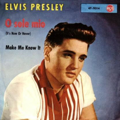 Elvis Presley - O Sole Mio (It's Now Or Never) (7", Single, Mono, RP)