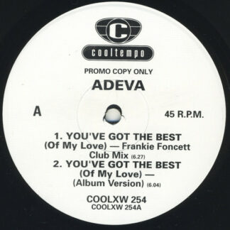 Adeva - You've Got The Best (Of My Love) (12", Promo)