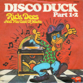 Rick Dees And His Cast Of Idiots* - Disco Duck Part 1+2 (7", Single)