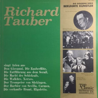 Richard Tauber - Richard Tauber Singt Arien (LP, Comp)