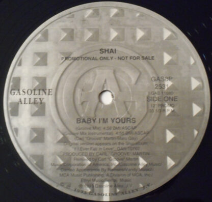 Shai (3) - Baby I'm Yours (12", Promo)