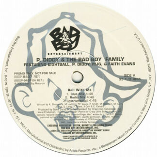 P. Diddy & The Bad Boy Family - Roll With Me / Lonely (12", Promo)