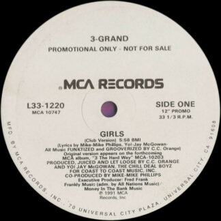 3-Grand* - Girls (12", Promo)